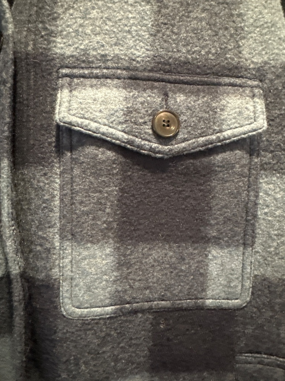Isabel marant blue check coat - Picture 3 of 7